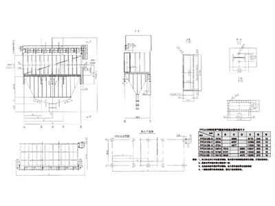 PPCA128系列气箱脉冲袋除尘器外形图